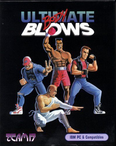 Ultimate Body Blows box art for Amiga CD32